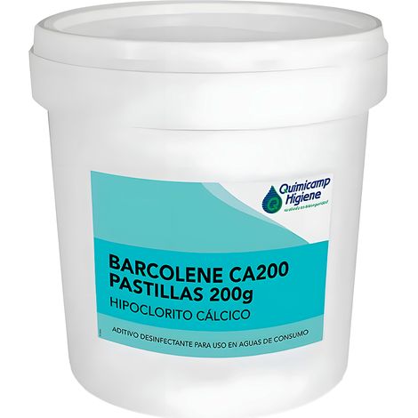 Barcolene CA 200 Pastillas 200 g 25 kg – Hipoclorito cálcico agua potable