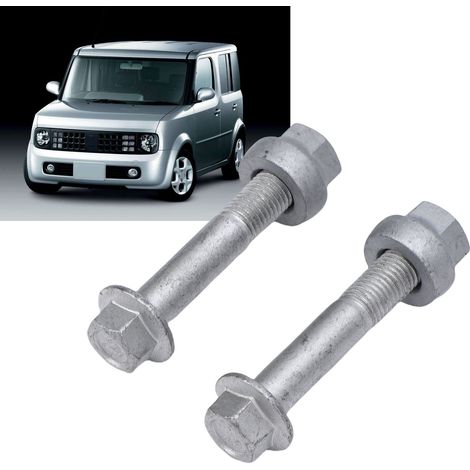 2 boulons de pincement de bras de suspension 40178AX06C de remplacement pour Cube Juke Leaf Micra C+C NV200 (1/5)