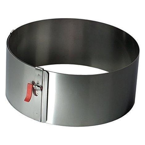 Lares 6003 Erweiterbarer Backring Edelstahl 18-30 cm