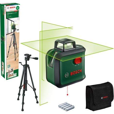 BOSCH DIY ADVANCEDLEVEL360 SET AA batteries Cross line laser (1/3)