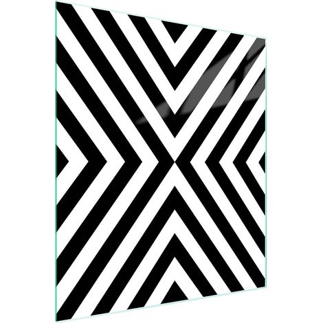 TAGLIERE IN VETRO 45x52 A righe (1/5)