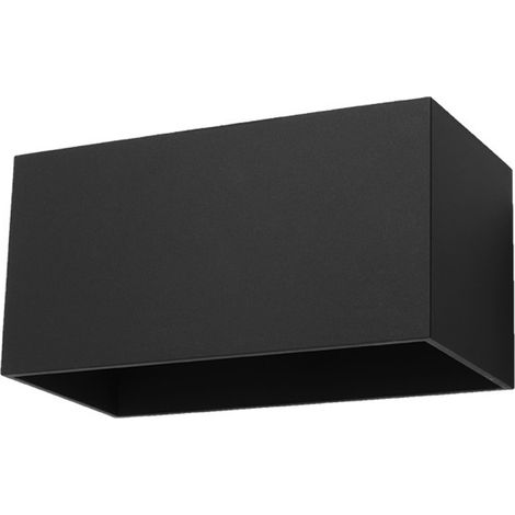 Sollux QUAD MAXI - 2 Light Up Down Flush Wandleuchte Schwarz (1/5)