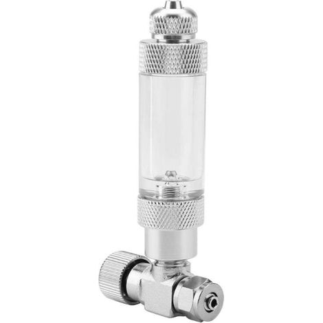 Nadelventil für Aquarientanks für CO2-Regler im Aquariumsystem (Doppelkopf-Feinregulierventil + Rückschlagblasenzähler, 4) (1/5)