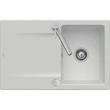 V&B Spüle SILUET 45 800x510mm Exzenterbetätigung steam