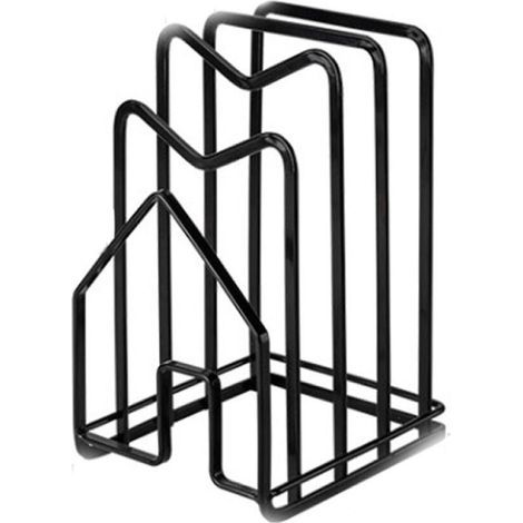 Rangement Couvercle Casserole, Support de Couvercle de Casserole, Porte Planche à Découper en Métal, Support Porte Assiette, Porte Couvercle Cuisine (1/5)