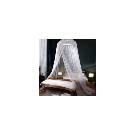 Grand Moustiquaire Ciels pour Lit Simple King Size Ou Double, Adapté à La Protection Contre Les Insectes (XL) (1/5)