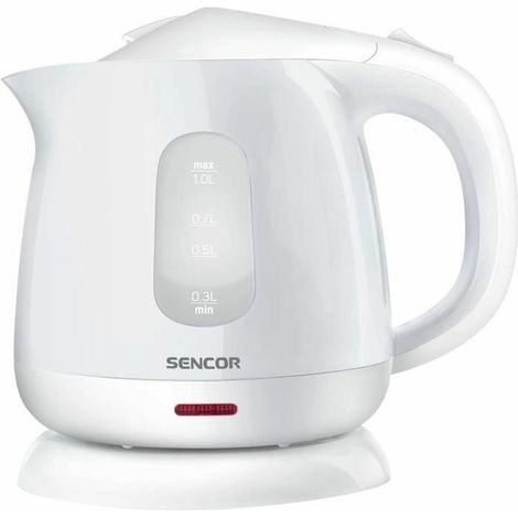 Sencor SWK 1010WH elektrische Wasserkocher weiß 1 Liter
