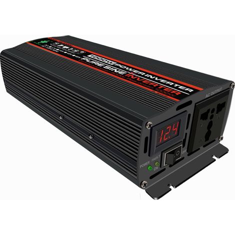 Reine positive Welle, einzelne Digitalanzeige, 500 W (Spitzenwert 1000 W), 12 V – 220 V