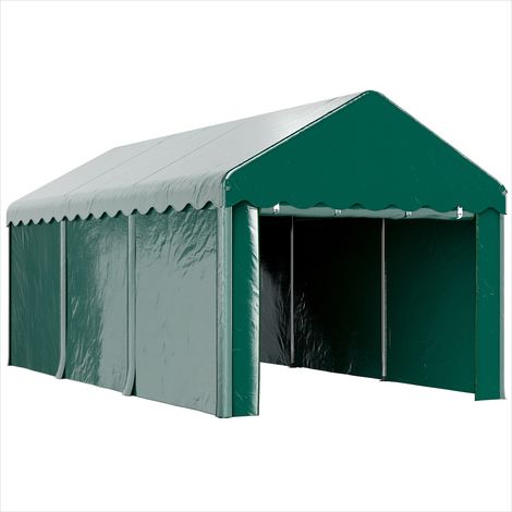 SunJet Abri de jardin, cabanon de jardin, Carport en acier galvanisé - Réf. LTZ516GKFFNC (1/5)
