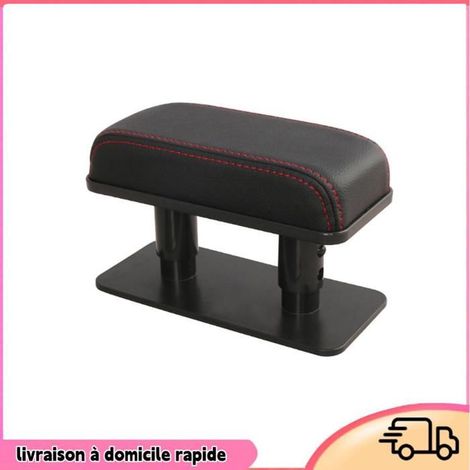 Accoudoir de voiture - DILWE - Adcore - Cuir PU - Hauteur réglable - Confort optimal (1/4)