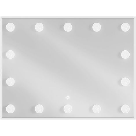 Mexen Dona espejo de baño retroiluminado 80 x 60 cm, LED 6000K, antivaho - 9818-080-060-611-00 (1/5)