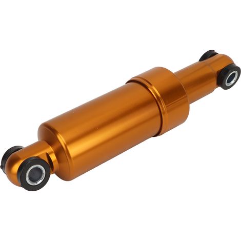 Amortisseur arrière 150 mm en aluminium, charge maximale 340 kg (750 lb), installation facile, compatible avec les scooters électriques pliables et les vélos électriques, couleur or. (1/5)
