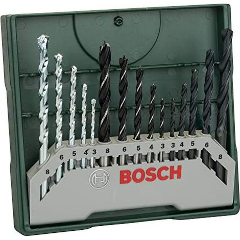 Bosch Accessories 2607019675 X-Line 15 parti Assortimento punte universali