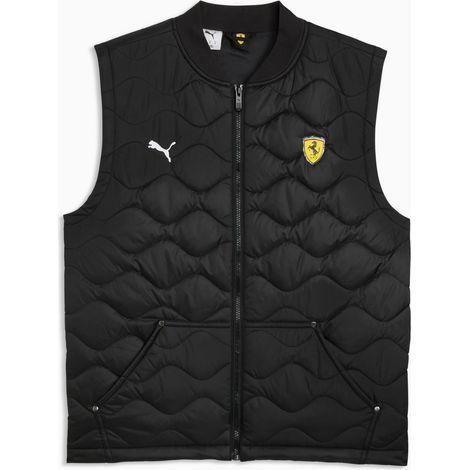 Puma FERRARI PREMIUM Herrenweste schwarz 63651801 r L (1/3)