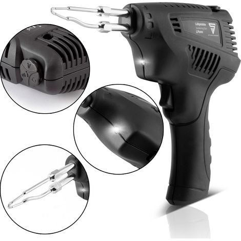 STAHLWERK Pistola de soldar LP-200 con 200 vatios Rango de temperatura 50-500 grados (1/5)