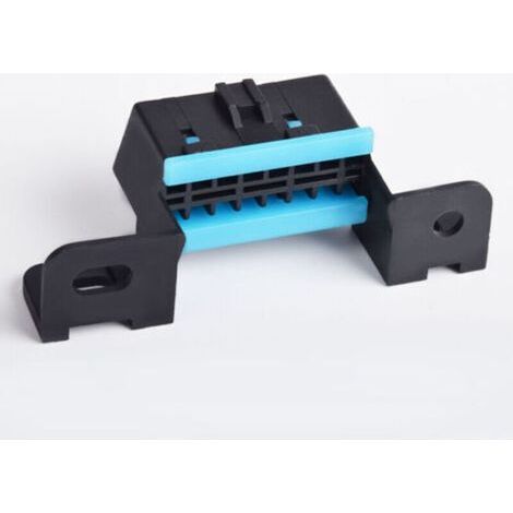 Connecteur femelle OBD 16 broches de remplacement pour voiture, adaptateur OBDII J1962, kit de boîtier de prise OBD 2 pour véhicules spécifiques (1/3)