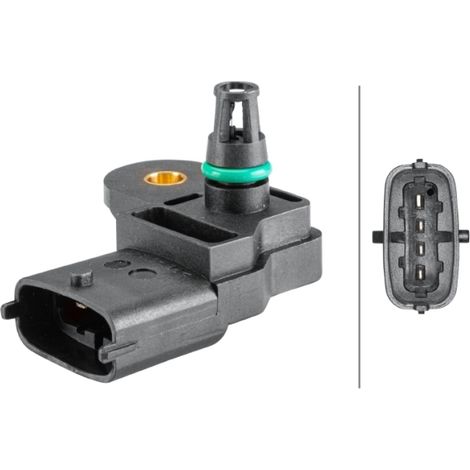 Capteur, pression de suralimentation Hella 6PP 358 152-321 CHEVROLET 1238838