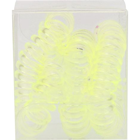 Élastique À Cheveux En Fil De Téléphone - Haute Élasticité - Pour Bureau École Et Rendez-Vous - Lot De 1 (1/5)