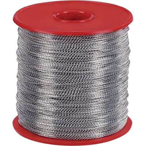 Plombendraht in.0,5/auß.0,3mm 1,1mm L.ca.400m Fe verz.1kg/Ring