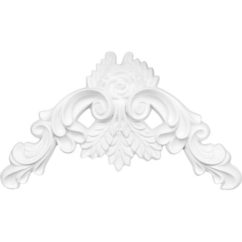 Dekorelement Stuck Ornament PU stoßfest Hexim 175x350mm FR5304 (1/2)