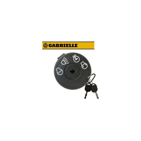 Tondeuse à gazon interrupteur d'allumage à 7 broches adapté pour 725-1741175566 925-1741, tracteur tondeuse à gazon avec interrupteur d'allumage à clé - Crezuo (1/4)