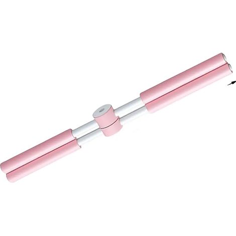 Haltungskorrektor, leichtes Aluminium, verbesserte Flexibilität, Rosa (1/2)