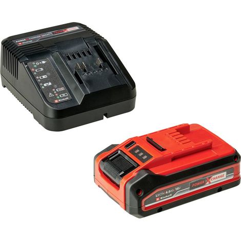 Einhell 4512159 Power X-Change PXC Starter Kit Batteria dell'utensile e caricabatterie 18 V 4000 mAh Li-Ion