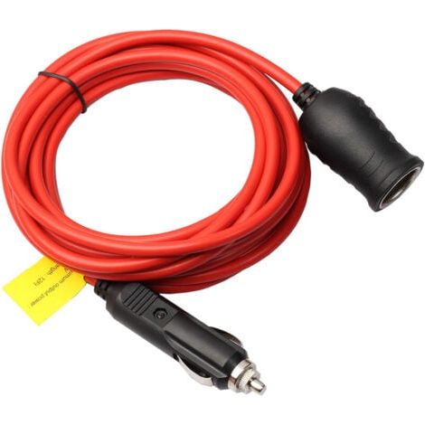 12 v 24 v 10a voiture allume-cigare rallonge 3.6/1.5 m prise style chargeur câble fem prise prise voiture accessoires 3.6 mètre (1/4)