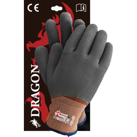 Winter Arbeitshandschuhe mit Latex Schaumbeschichtung, gefüttert 10