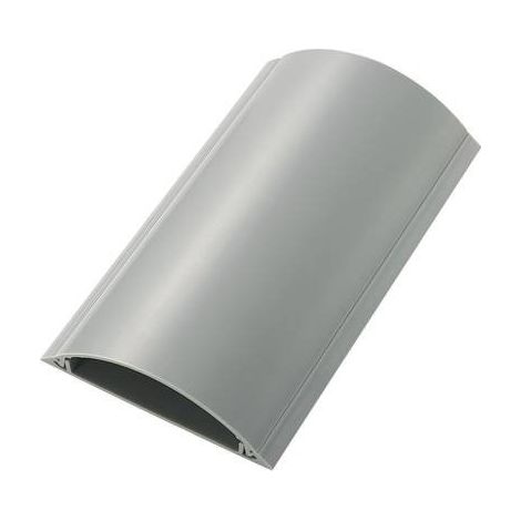 TRU COMPONENTS Ponte passacavi 1592925 PVC Grigio Numero canali: 1 1000 mm Contenuto: 1 pz. (1/2)