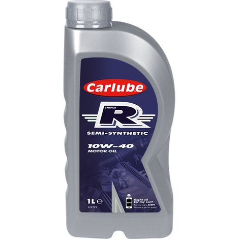 Carlube XRD001 Triple R 10W-40 Semi-Synthetic Engine Oil 1 litre CLBXRD001
