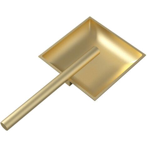 Poignée de porte de meuble de maison divisée, poignée carrée incrustée avec tige (878716mm)