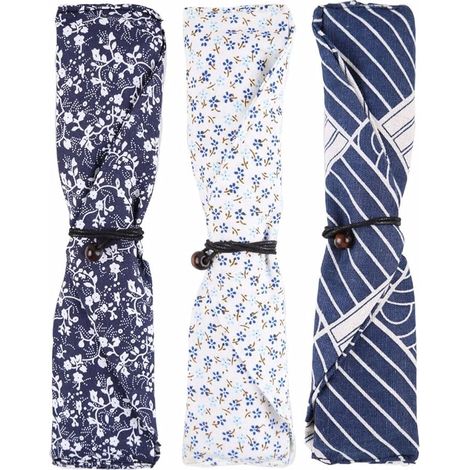 pochettes de rangement pour baguettes japonaises Organiseur portable pour le camping et les voyages Pique-nique Protection contre les rayures (1/5)