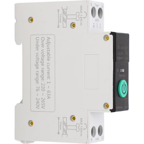 Tongou Intelligenter Schutzschalter mit 3 Zeitmodi für ZigBee 2,4 GHz 90–240 V (1/5)