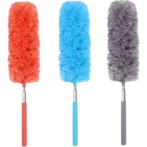 Plumeau à manche télescopique en microfibre pour la maison