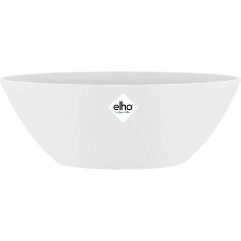 Elho Brussels Oval 36 White Vaso Ovale (1/3)