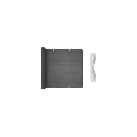 Paravent de balcon, auvent de balcon, cloison de balcon, 90 cm de large x 500 cm de haut - Crezuo (1/4)