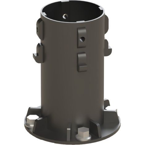 BLACK BULL Ancrage au sol Base-Bodenanker FLEX+ pour protection anti-collision (1/2)