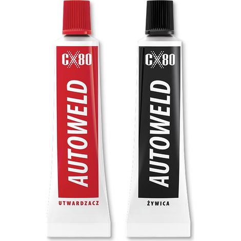 Kit di saldatura CX80 AUTO Indurente per resina epossidica Saldatura a freddo 27 g x2