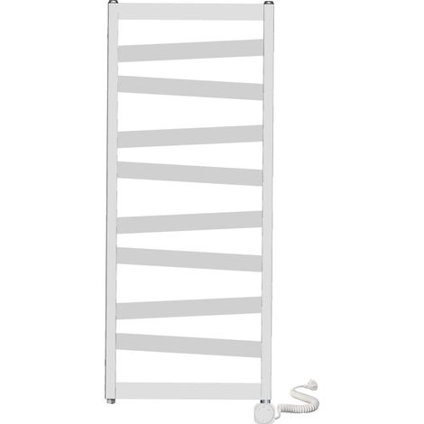 Kibath Radiador secatoallas eléctrico insi 120x47 blanco acero (1/4)