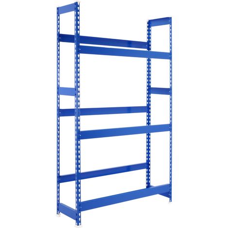 Simonrack Scaffale blu in metallo design essenziale 1800x1000 mm