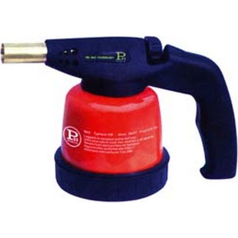 1PZ SALDATORE A GAS IN METALLO ACCENSIONE MANUALE supporto in metallo, accensione manuale