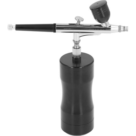 Kit aérographe sans fil, portable et rechargeable par USB, pour la peinture en aérographe, idéal pour le tatouage, le modélisme et la décoration de gâteaux. (1/5)
