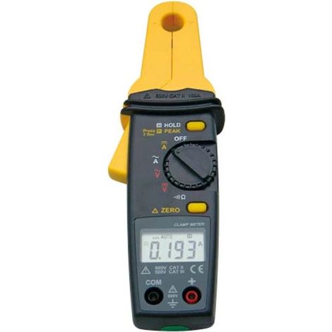 Multimetrix CM 605 Pince ampèremétrique numérique CAT III 300 V Affichage (nombre de points): 10000 (1/5)