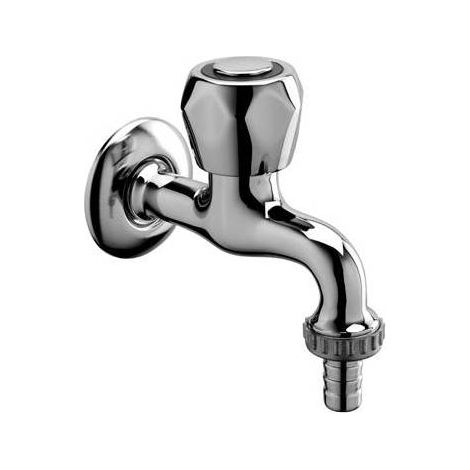 RUBINETTO PORTAGOMMA 1/2" CON ROSONE DANUBIO Misura: 1/2"