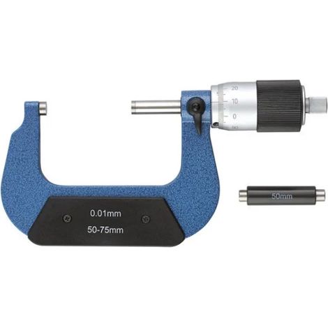 Fervi M022/50/75 Micromètre centésimal extérieur 50 - 75 mm