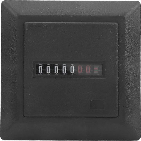 Compteur d'heures à affichage numérique AC 220-240V 50Hz Minuteur pour machines industrielles et équipements techniques (1/5)