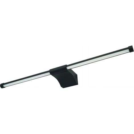 LED BADEZIMMERLAMPE WANDLEUCHTE ÜBER DEM SPIEGEL 12W 60cm SCHWARZ AVIORA 4000K 1160lm (1/5)