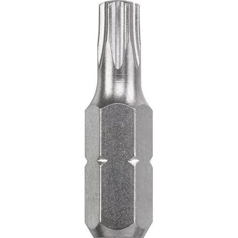 Punta de destornillador kwb t-torx 10 25 mm pack de 3 acabado satinado