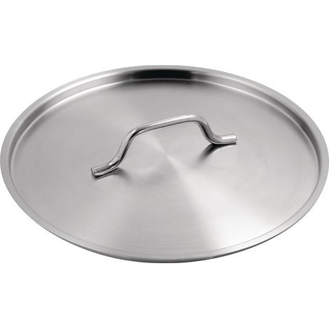 Couvercle inox 300 mm - Vogue (1/3)